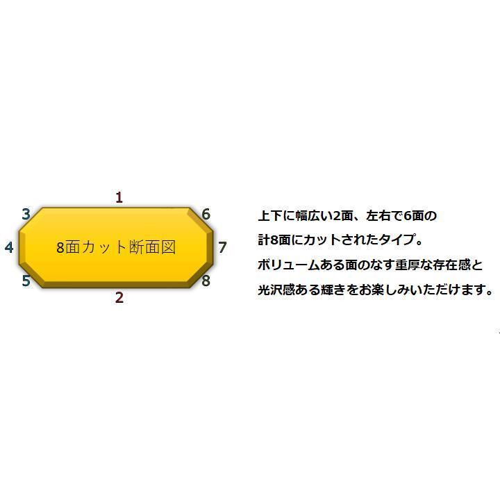 喜平 ブレスレット  K18 喜平 ブレスレット メンズ K18WG ホワイトゴールド 8面トリプル K18WG 八面(5g-18cm) （造幣局検定マーク刻印入）の画像