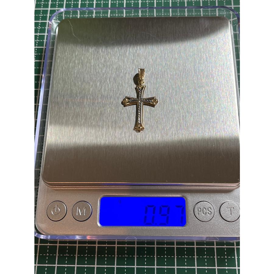 tomatosarada 18金 K18 クロス 十字架 ゴールド ホワイト