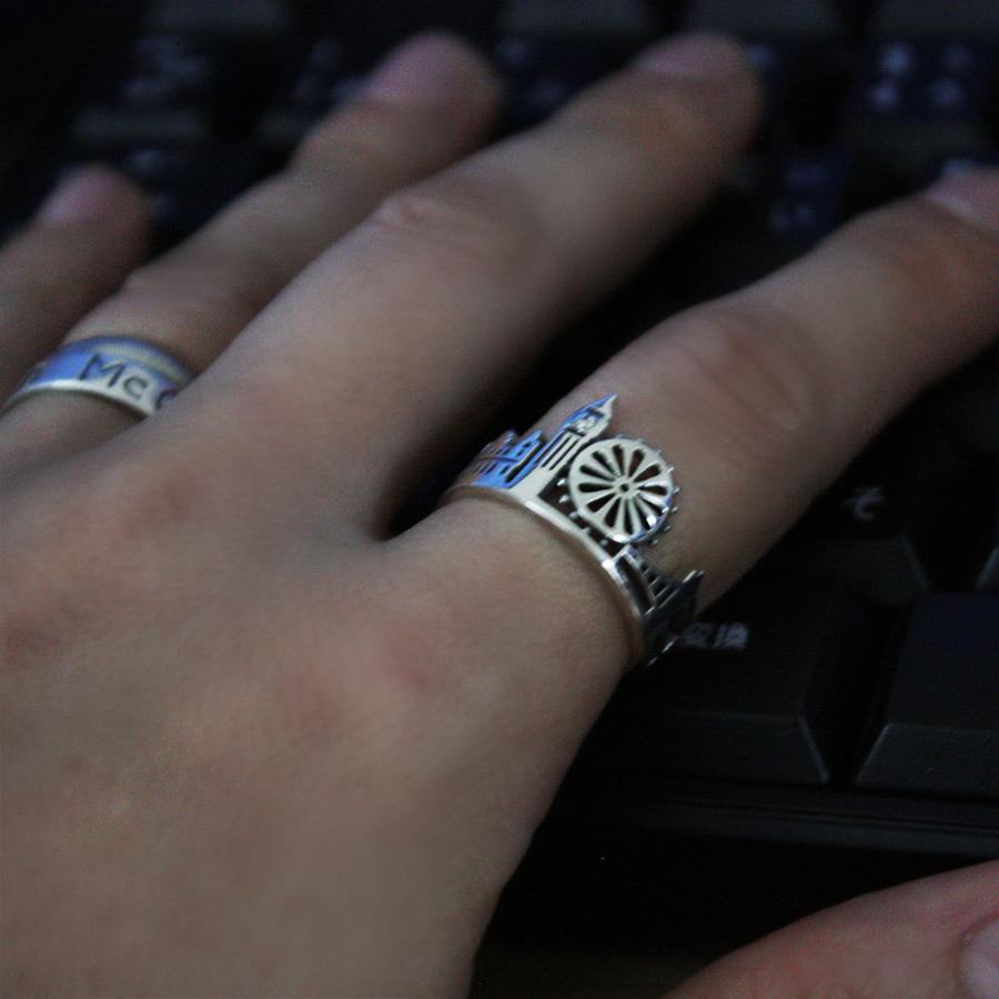 指輪 リング ユニーク 個性的 可愛い 遊園地のリング A-210