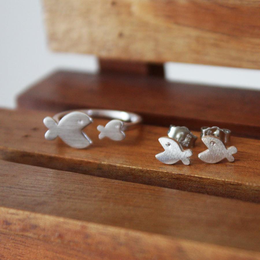 ピアス お魚ピアス 可愛い ユニーク 個性的 おもしろピアス A-224 