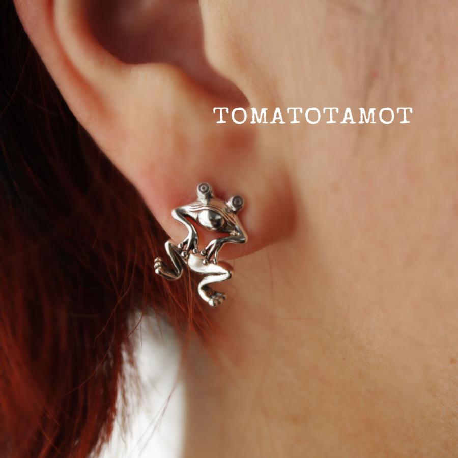 ピアス カエル ユニーク 個性的 おもしろピアス シュール系 カエルの