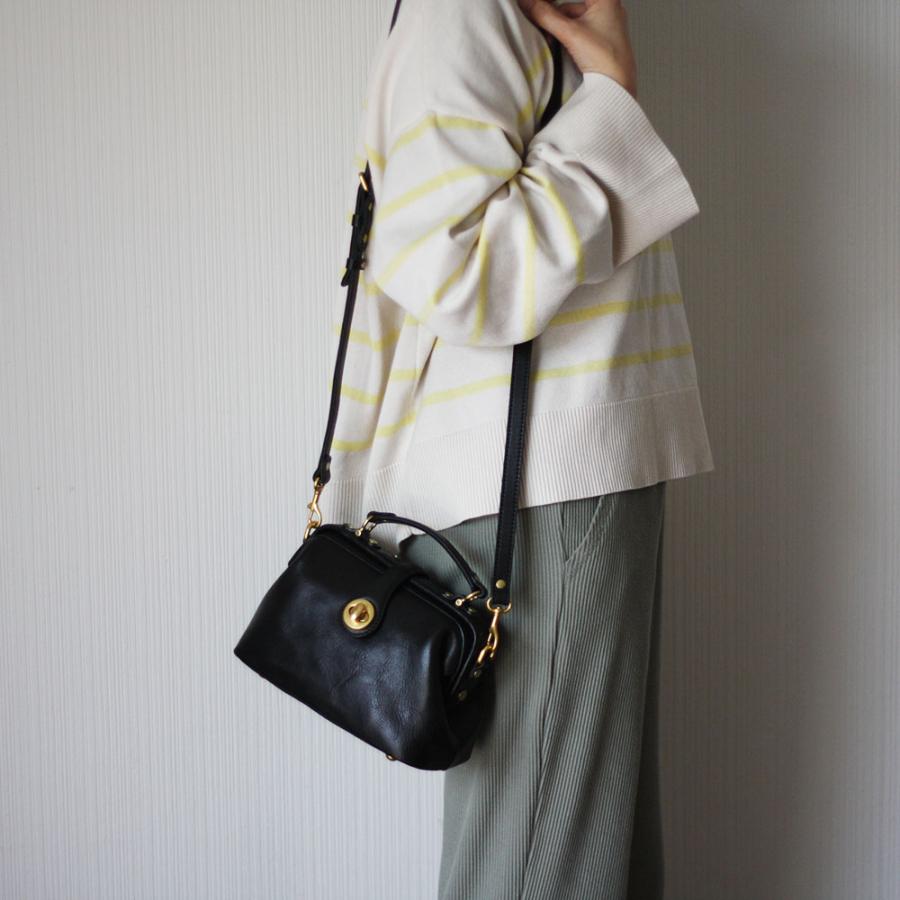 ミニドクターバッグ ハンドバッグ ダレスバッグ 本革 リアルレザー 口