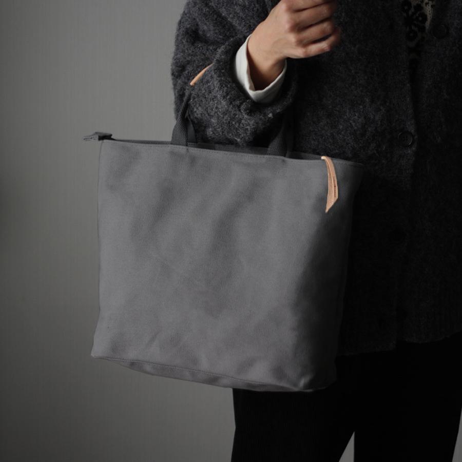 BROMPTON用　キャンバスと本革のマルチトートバッグ　未使用 トートバッグ 本革×帆布 マルチトートバッグ ミドル ファスナー付き A4