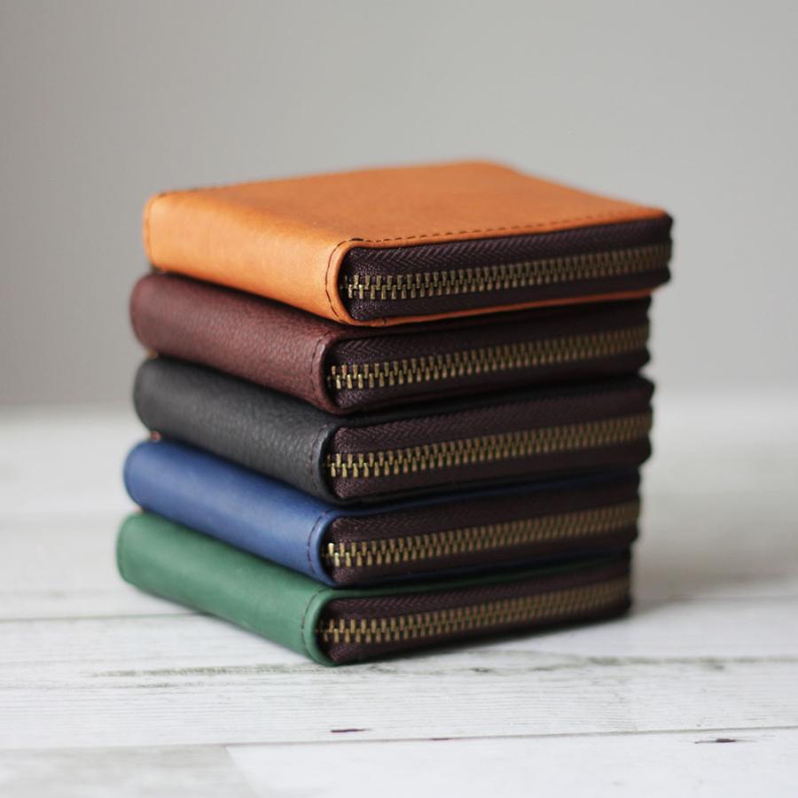 財布 本革 がばっと小銭入れ カードが入る ガバッと開く財布