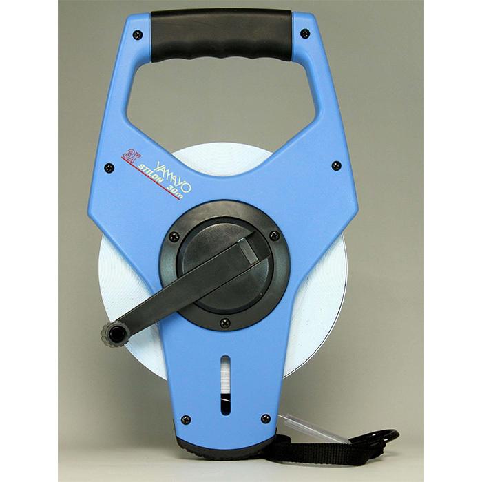 ヤマヨ測定機 ナイロンコート鋼製巻尺 サンエックススチロン NR30X