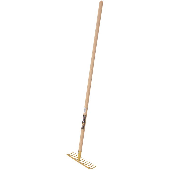 TOMBO（トンボ） レーキ 熊手 スチールレーキ 12本爪 305×1380mm 日工