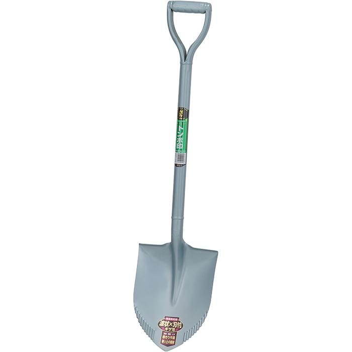 スコップ 日工 トンボ印 シルバーギザ刃 丸スコップ 園芸 シャベル の商品画像