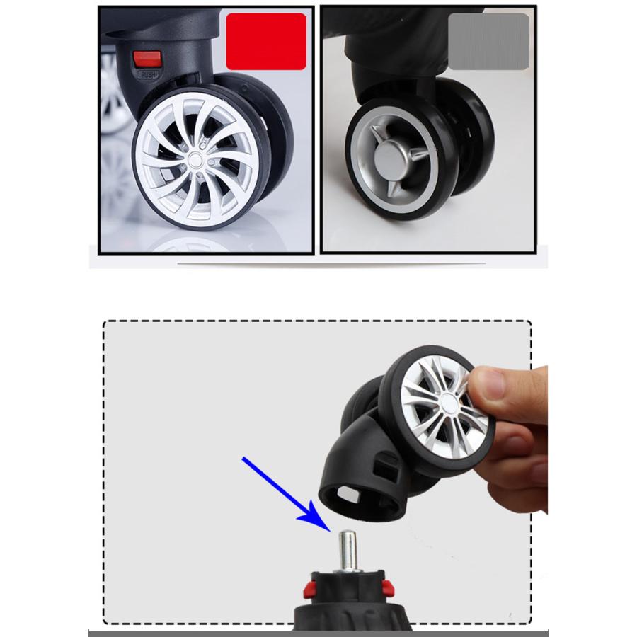 スーツケース ソフト 機内持ち込み キャリーケース キャスター 取り外し可能 タイヤロック 拡張機能 撥水 軽量 キャリーバッグ ソフトキャリー｜tomboyzacca｜06