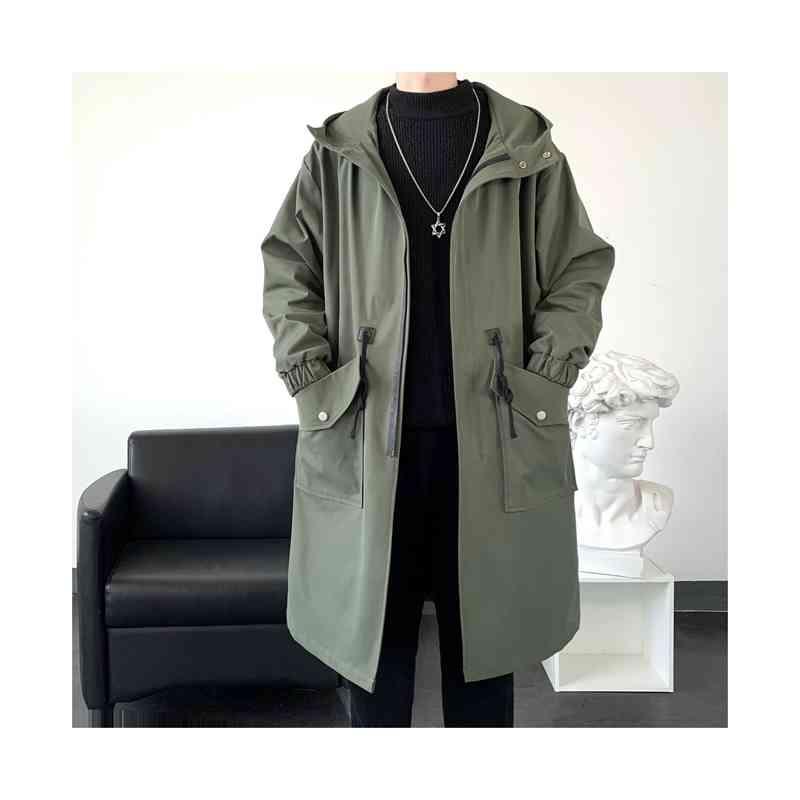 カーキフード付き モッズコート 送料無料 モッズコート メンズ フード付き ロングコート ミリタリー