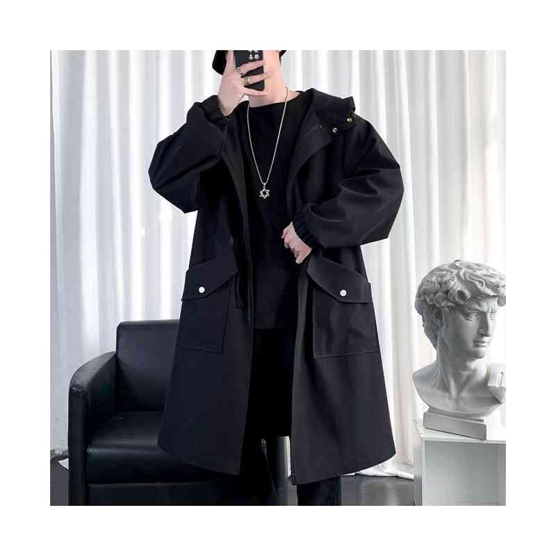 送料無料 モッズコート メンズ フード付き ロングコート ミリタリー