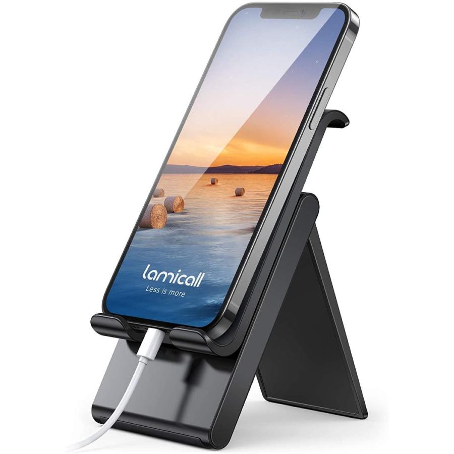 5周年記念イベントが 折り畳み式 スマホ スタンド ホルダー Lomicall 角度調整 可能 スマートフォン 携帯 置き 台 卓上 プラスチック ポータブ Dprd Jatimprov Go Id