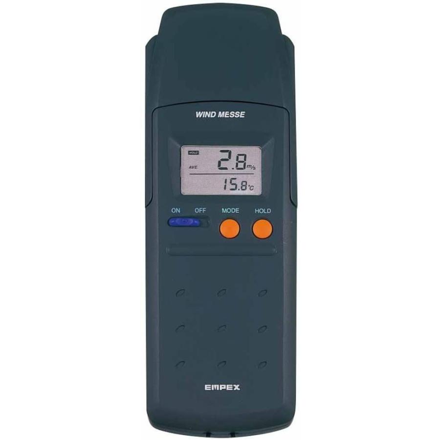 EMPEX(エンペックス) デジタル電子風速計 ウインド・メッセ ブラック FG-561|tomi-take-shop|02