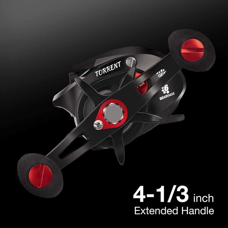 超格安価格 リール ピシファン Piscifun ベイトリール Torrent バス釣り 超強力マグネットブレーキ ギア比5 3 1 ドラグ力8 1kg 右ハン Www Threeriversofs Com