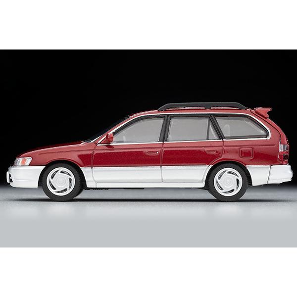 トミーテック トヨタ カローラワゴン Gツーリング(赤/銀)97年 トミーテック トヨタ カローラワゴン Gツーリング(赤/銀)97年
