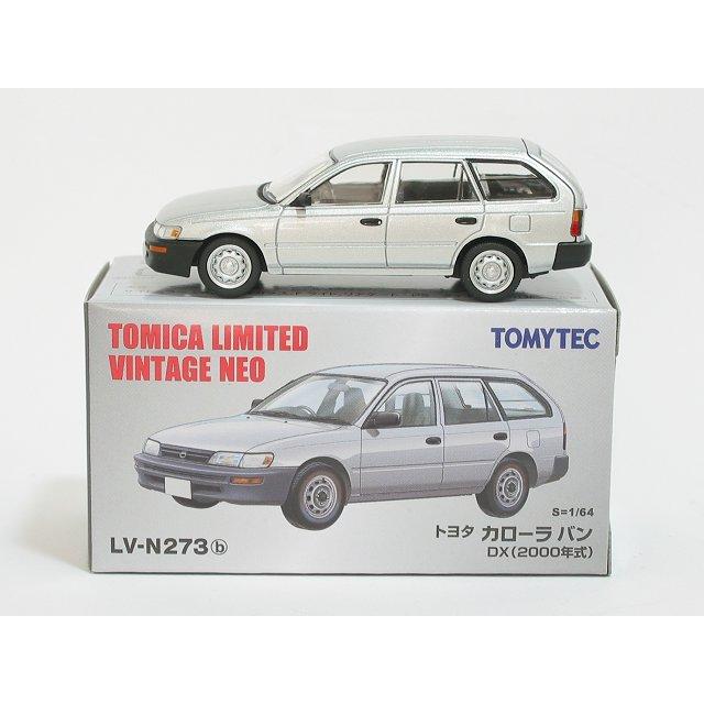 トヨタ カローラバン DX（銀）2000年式 LV-N273b 【トミーテック社1/64ミニカー】【トミカの時】｜tomicanotoki｜03