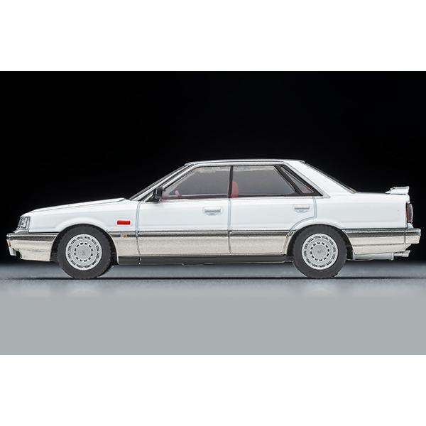 日産スカイライン 4ドアHT GTパサージュ ツインカム24V（白/ベージュ）86年式 LV-N282a【トミーテック社1/64ミニカー】【トミカの時】｜tomicanotoki｜06