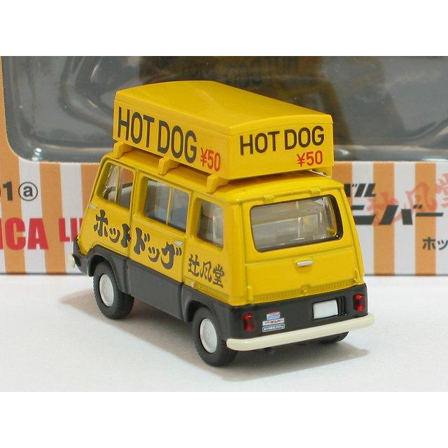 トミーテック スバル サンバー ライトバン ホットドッグ屋（黄／黒