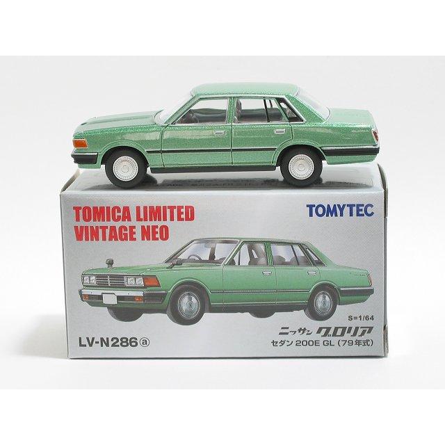 トミーテック 日産グロリア セダン 200E GL(緑)79年式 LV トミーテック 日産グロリア セダン 200E GL(緑)79年式 LV