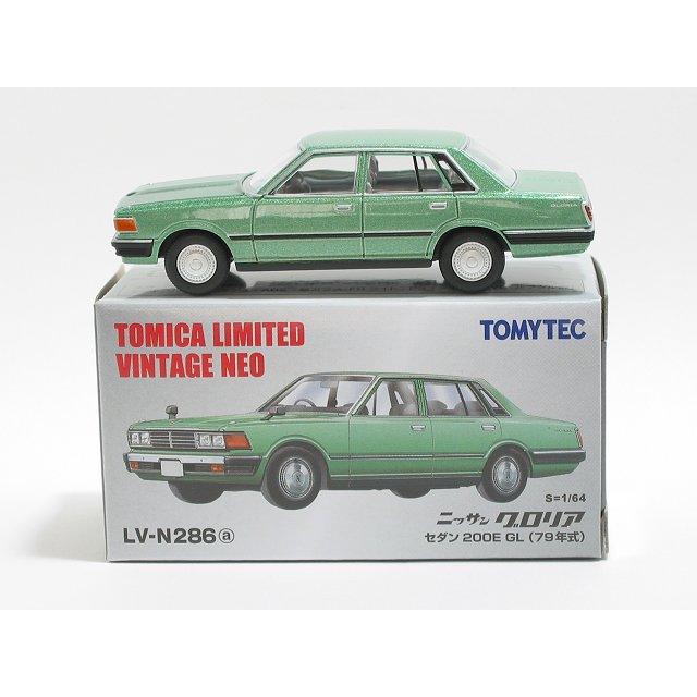 日産グロリア セダン 200E GL（緑）79年式 LV-N286a【トミーテック社1/64ミニカー】【トミカの時】｜tomicanotoki｜03