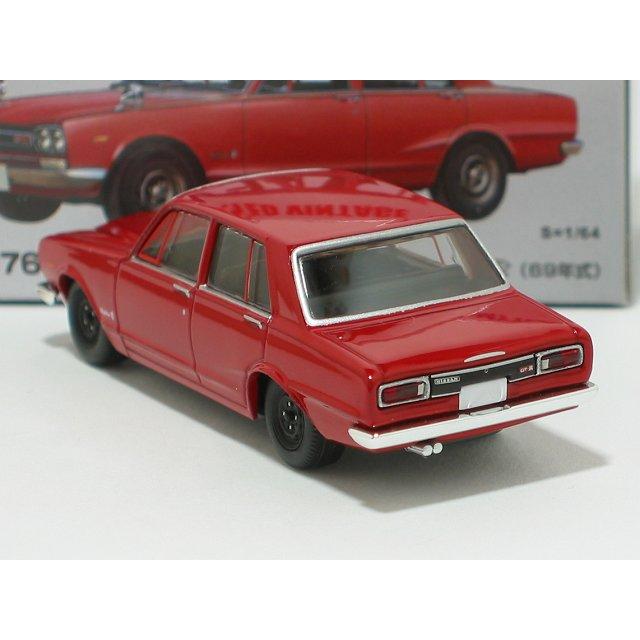 トミーテック 日産 スカイライン 2000GT-R（赤）69年式 LV-176c