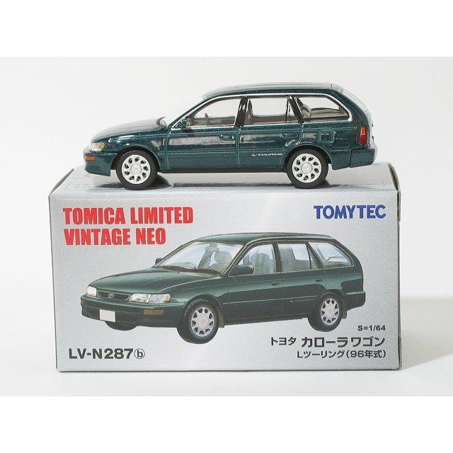 トミーテック トヨタ カローラワゴン Lツーリング(緑)96年式 トミーテック トヨタ カローラワゴン Lツーリング(緑)96年式