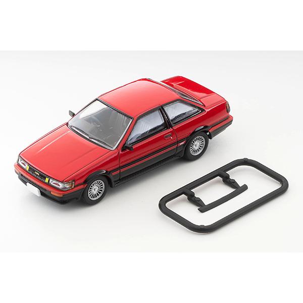 トミーテック トヨタ カローラレビン 2ドア GT-APEX 85年式（赤／黒