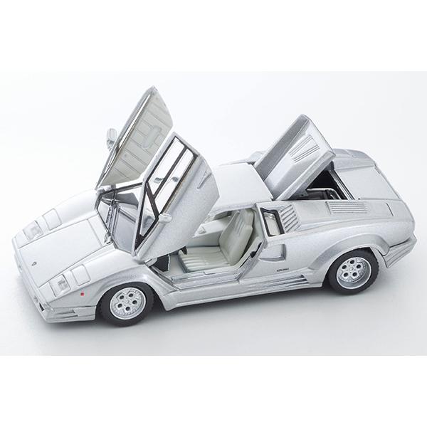 ランボルギーニ カウンタック 25th アニバーサリー（銀）LV-N【トミーテック社1/64ミニカー】【トミカの時】の画像