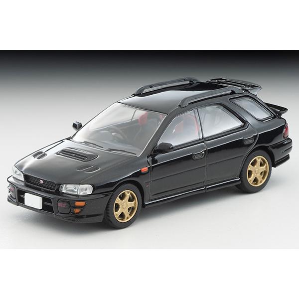 スバル インプレッサ ピュアスポーツワゴン WRX STi Ver.V（黒）98年式 LV-N281d【トミーテック社1/64ミニカー】【トミカの時】｜tomicanotoki｜04