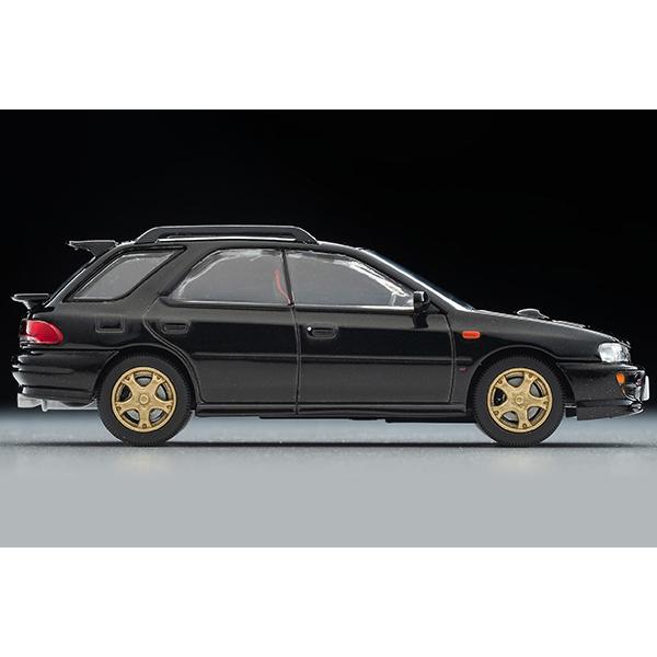 スバル インプレッサ ピュアスポーツワゴン WRX STi Ver.V（黒）98年式 LV-N281d【トミーテック社1/64ミニカー】【トミカの時】｜tomicanotoki｜07