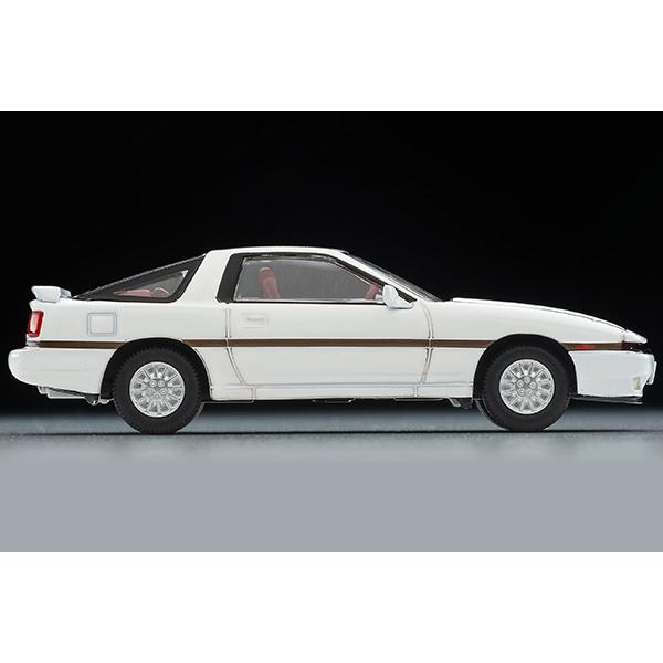 トヨタ スープラ 3.0 GTターボ（白）86年式 LV-N106e【トミーテック社1/64ミニカー】【トミカの時】｜tomicanotoki｜07