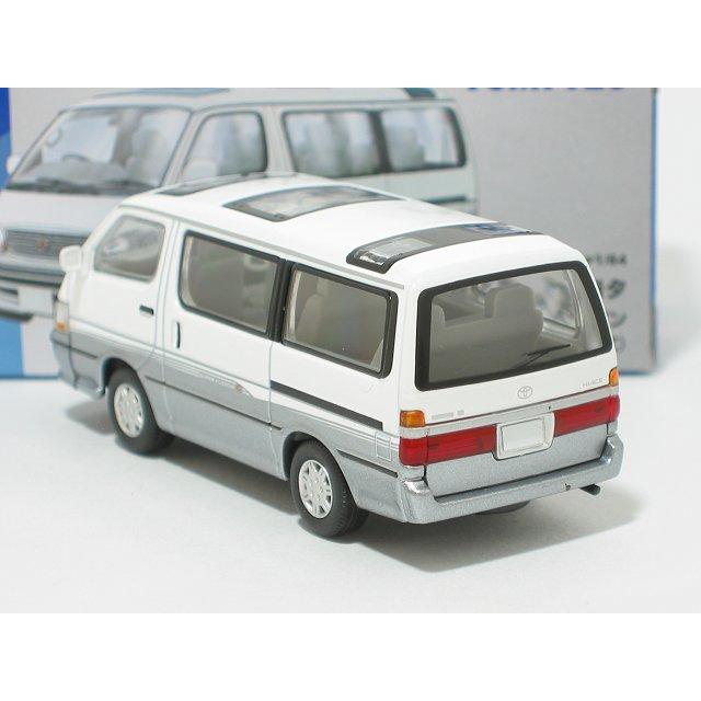 トミーテック トヨタ ハイエースワゴン スーパーカスタムG（白／銀