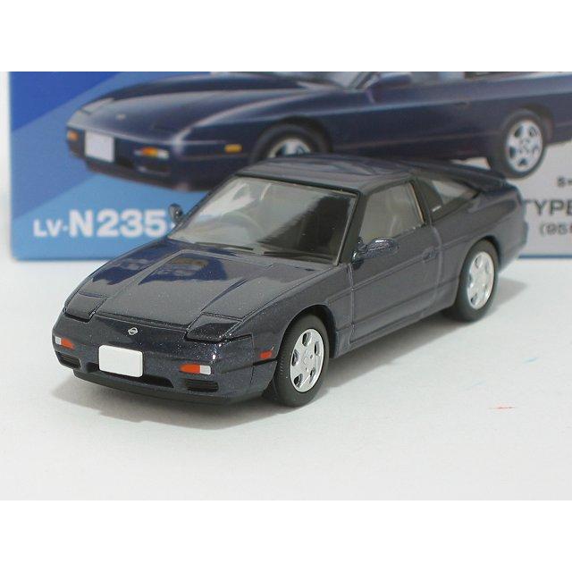 ミニカー トミーテック 日産 180SX タイプX（パープリッシュグレー）95年式 LV