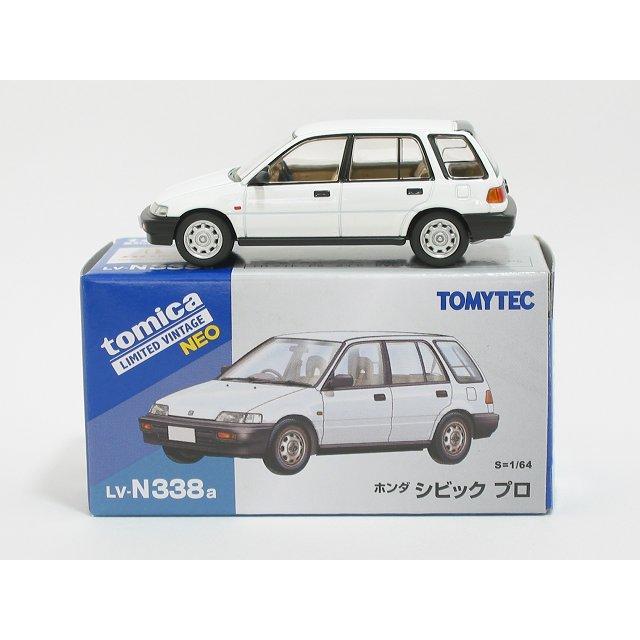 トミーテック ホンダ シビック プロ（白）LV-N338a【トミーテック社1