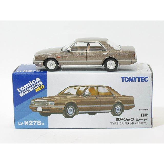 トミーテック 日産 セドリック シーマ TYPE-II リミテッド（茶）88年式