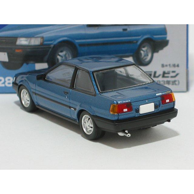 トヨタ カローラレビン 2ドア GT（青）83年式 LV-N284d【トミーテック社1/64ミニカー】【トミカの時】 | トミーテック | 01