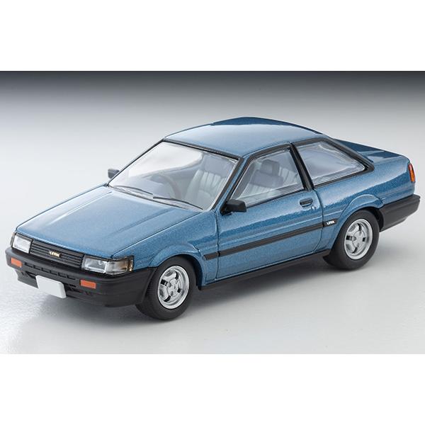 トヨタ カローラレビン 2ドア GT（青）83年式 LV-N284d【トミーテック社1/64ミニカー】【トミカの時】 | トミーテック | 04