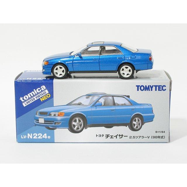 トミーテック トヨタ チェイサー 2.5ツアラーV（青）98年式 LV-N224e