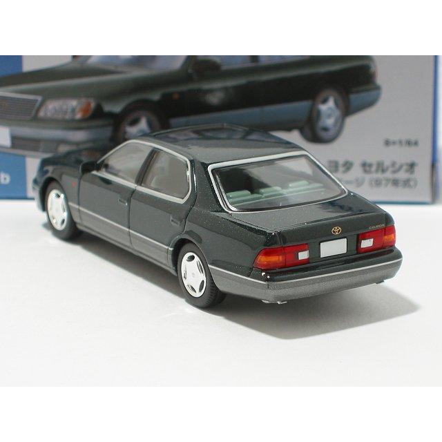 トミーテック トヨタ セルシオ C仕様 Fパッケージ（緑／グレー）97年式