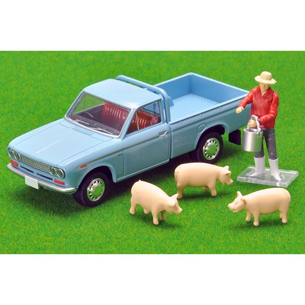 トミーテック ダットサン トラック 1500デラックス（水色）フィギュア