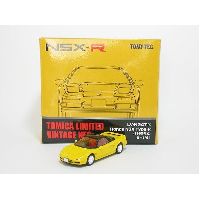 トミーテック ホンダNSX タイプR(黄色) 95年式 LV-N247a トミーテック ホンダNSX タイプR(黄色) 95年式 LV-N247a