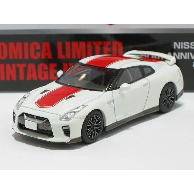 日産GT-R 50th ANNIVERSARY（白）LV-N200c【トミーテック社1/64ミニカー】【トミカの時】｜tomicanotoki