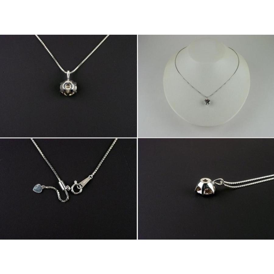 Pt ダイヤモンド ペンダント ネックレス 3.769ct Very Light Brown 