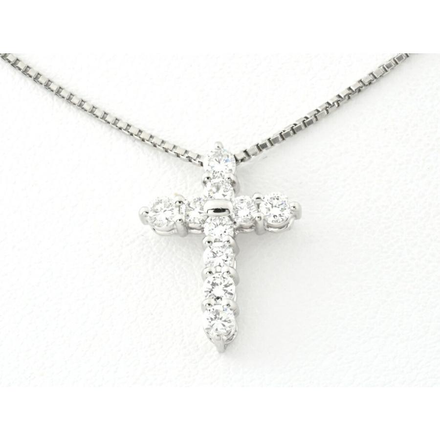 TASAKI 田崎真珠 Pt900 ダイヤモンド ペンダント ネックレス D=0.50ct 