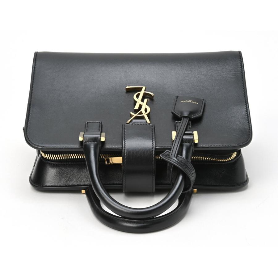 SAINT LAURENT サンローラン ベイビーカバス 2Way ハンドバッグ 472466