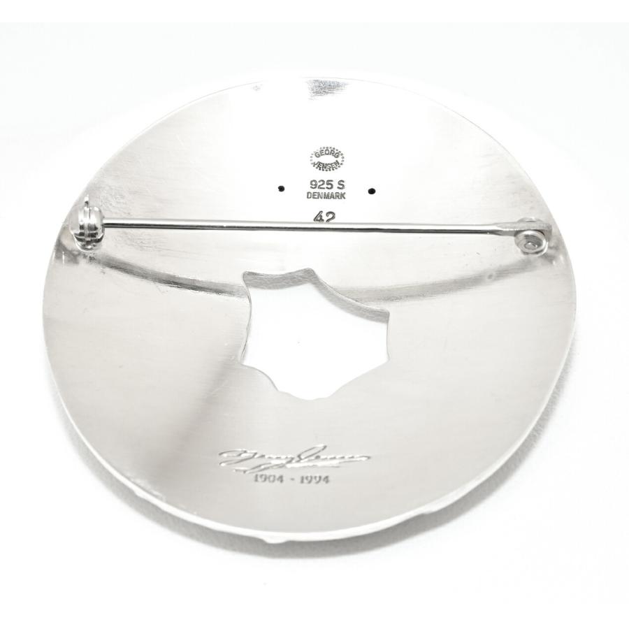 ジョージ ジェンセン ブローチ フローラルリース # 42 【中古】商品 