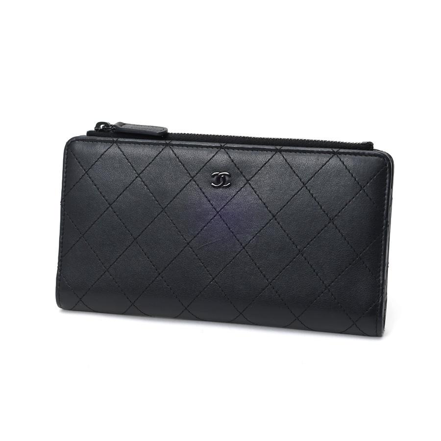 CHANEL（シャネル） マトラッセ ロング ウォレット AP3884 レザー 
