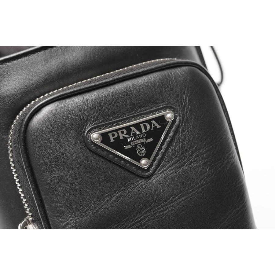 PRADA（プラダ） レザー スマートフォン ケース / ショルダー ポーチ