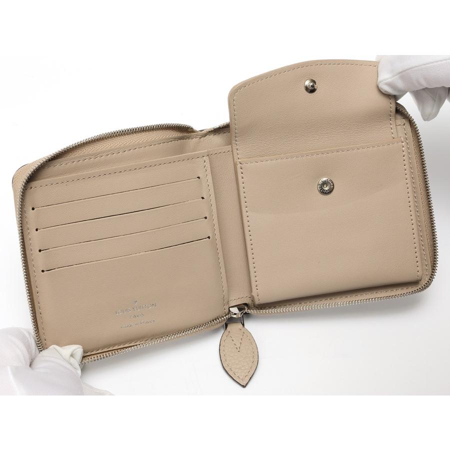 新品に近い　ルイヴィトン　マヒナ　ガレ　ジッピーウォレット　モノグラム　ラウンド LOUIS VUITTON（ルイ・ヴィトン） 長財布 マヒナ ジッピー・ウォレット
