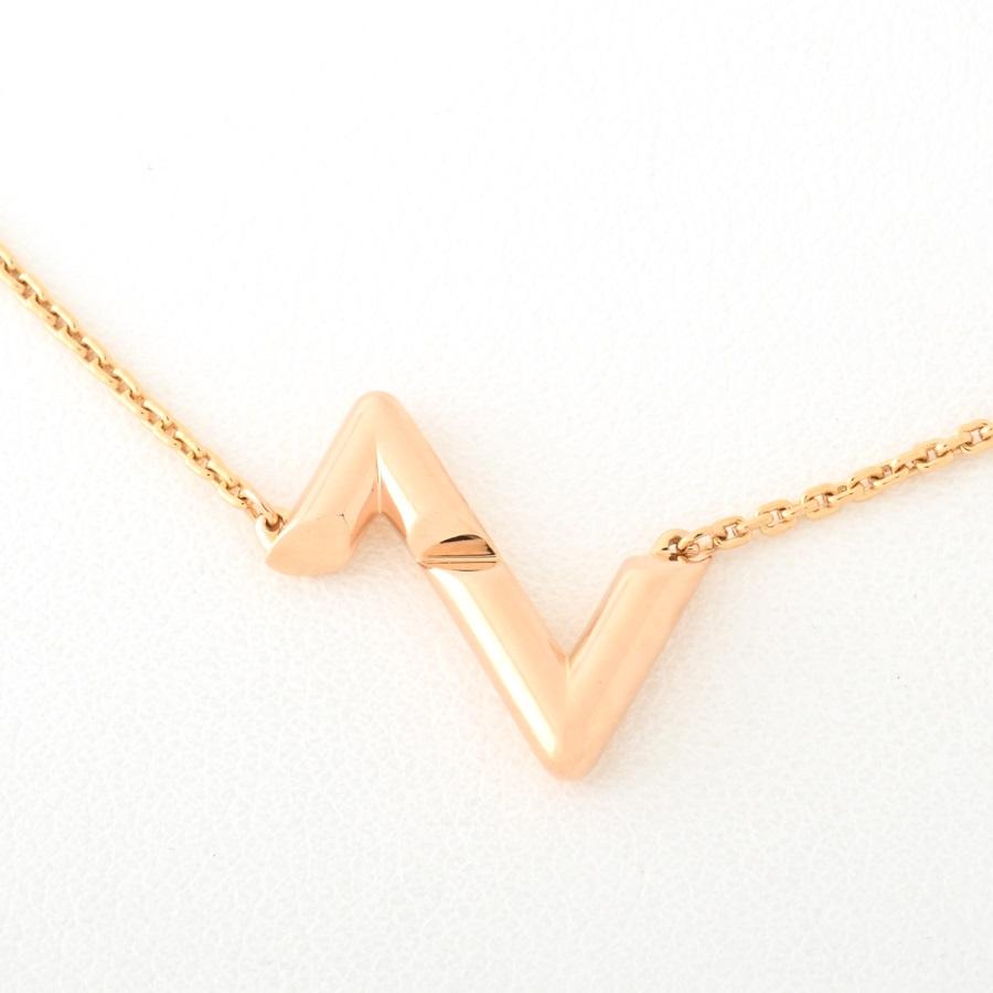 LOUIS VUITTON ルイヴィトン K18 ネックレス LVヴォルト アップ LOUIS VUITTON ルイヴィトン K18 ネックレス LVヴォルト アップ