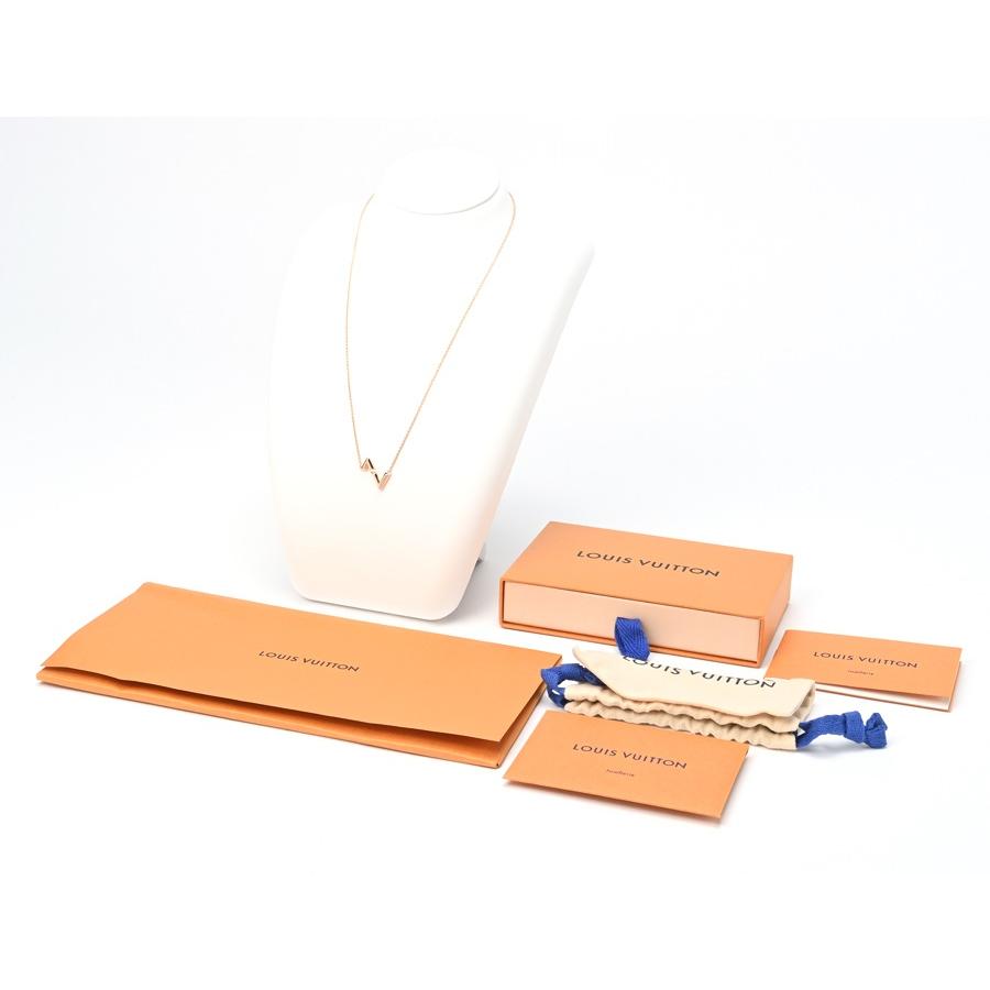 LOUIS VUITTON ルイヴィトン K18 ネックレス LVヴォルト アップ LOUIS VUITTON ルイヴィトン K18 ネックレス LVヴォルト アップ